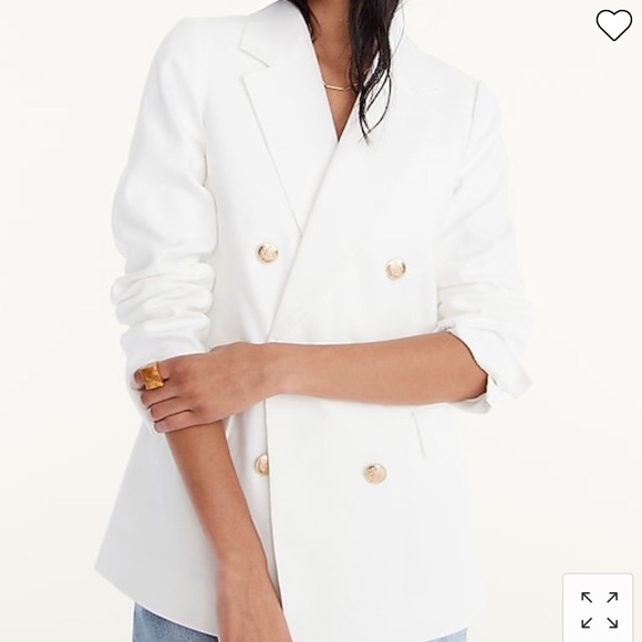 J Crew Bristol blazer in stretch linen AW081